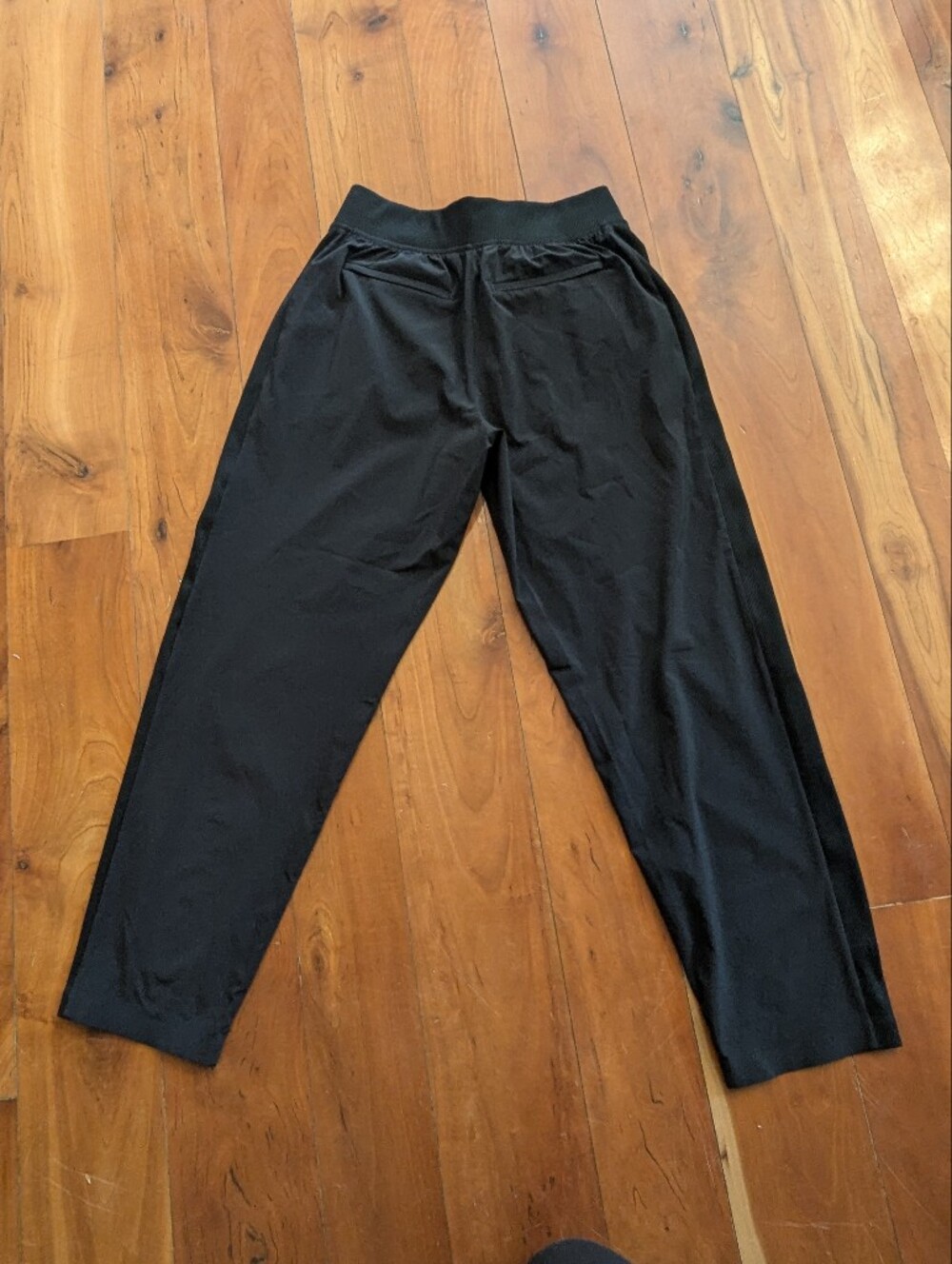 Athleta Black Women's Track Joggers - Picture 2 of 3